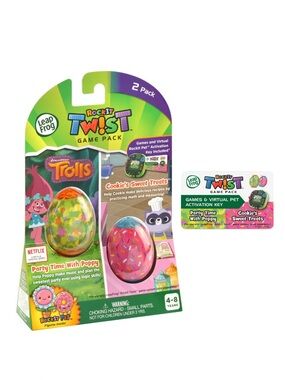 LeapFrog Rocklt Twist 2 Pack: Trolls Party Time Poppy & Cookie's Sweet Treats